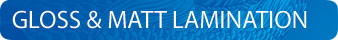 gloss and matt lamination digital media 1.2width