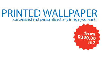 printed, personalised, customised wallpaper