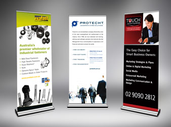 pull up banner R 1250.00ea