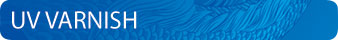 UV varnish sub heading